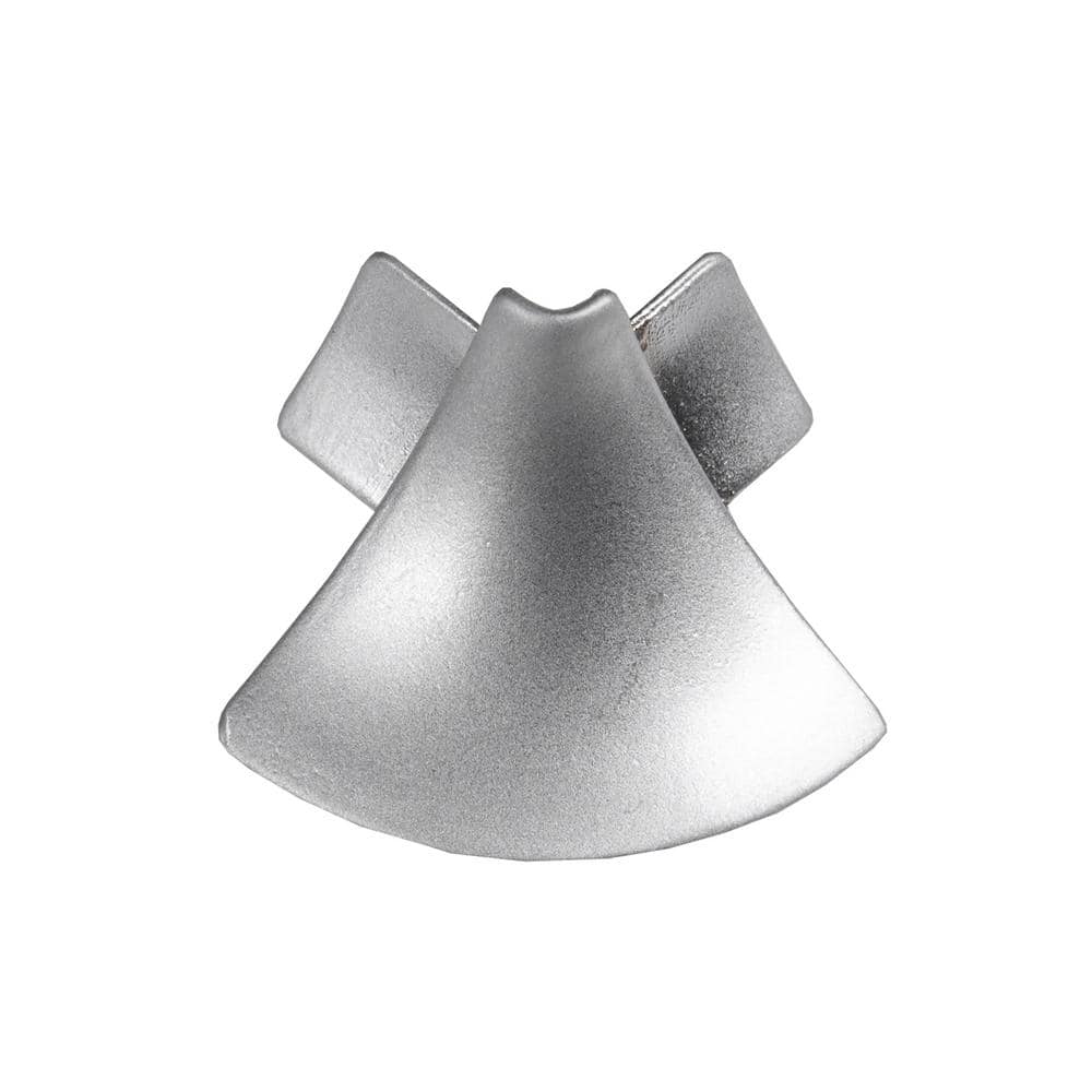 T-Cove 7/8 in.Connection Wall/Flr Ext Crnr Aluminum Hi-Gloss Anodized Silver Molding and Transition Trim price history on PriceWatchPro