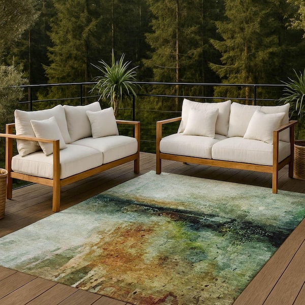 Addison Rugs Chantille Machine Washable Indoor/Outdoor Abstract