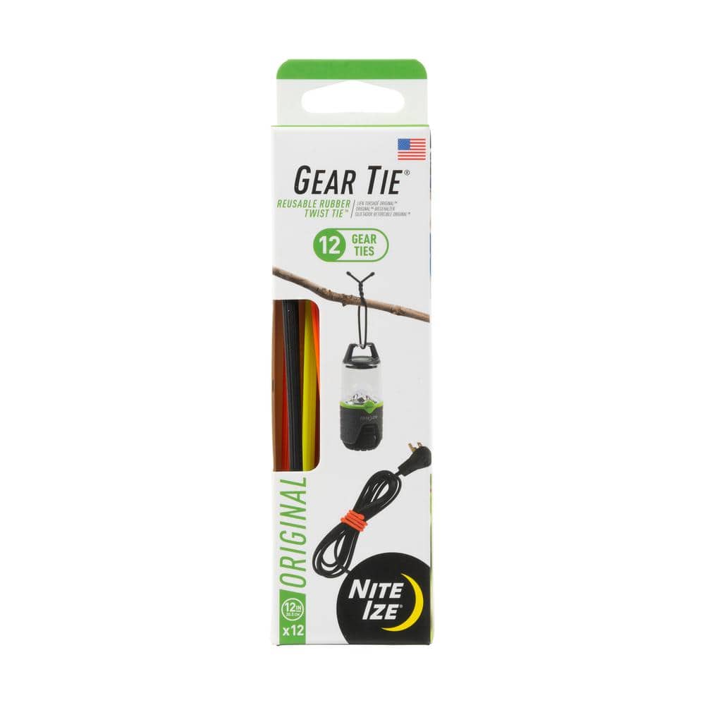 Gear Tie ProPack 12 in. - 12-Pack - Assorted price history on PriceWatchPro