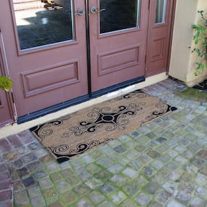 Traditional Fleur de Lis 24 in. x 57 in. French Mat