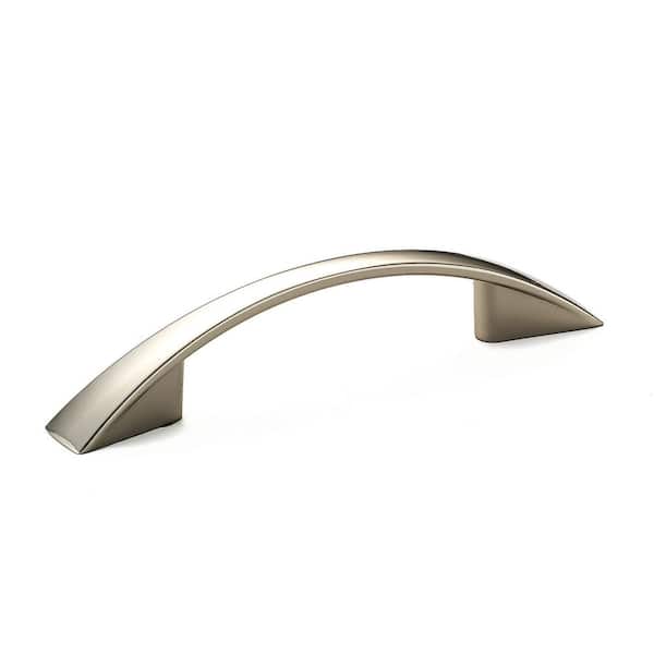 Richelieu Hardware Silverthorn Collection 3 in. (76 mm) Polished Nickel Modern Cabinet Arch Pull