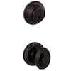 Baldwin Prestige Carnaby Venetian Bronze Exterior Entry Knob and Single ...