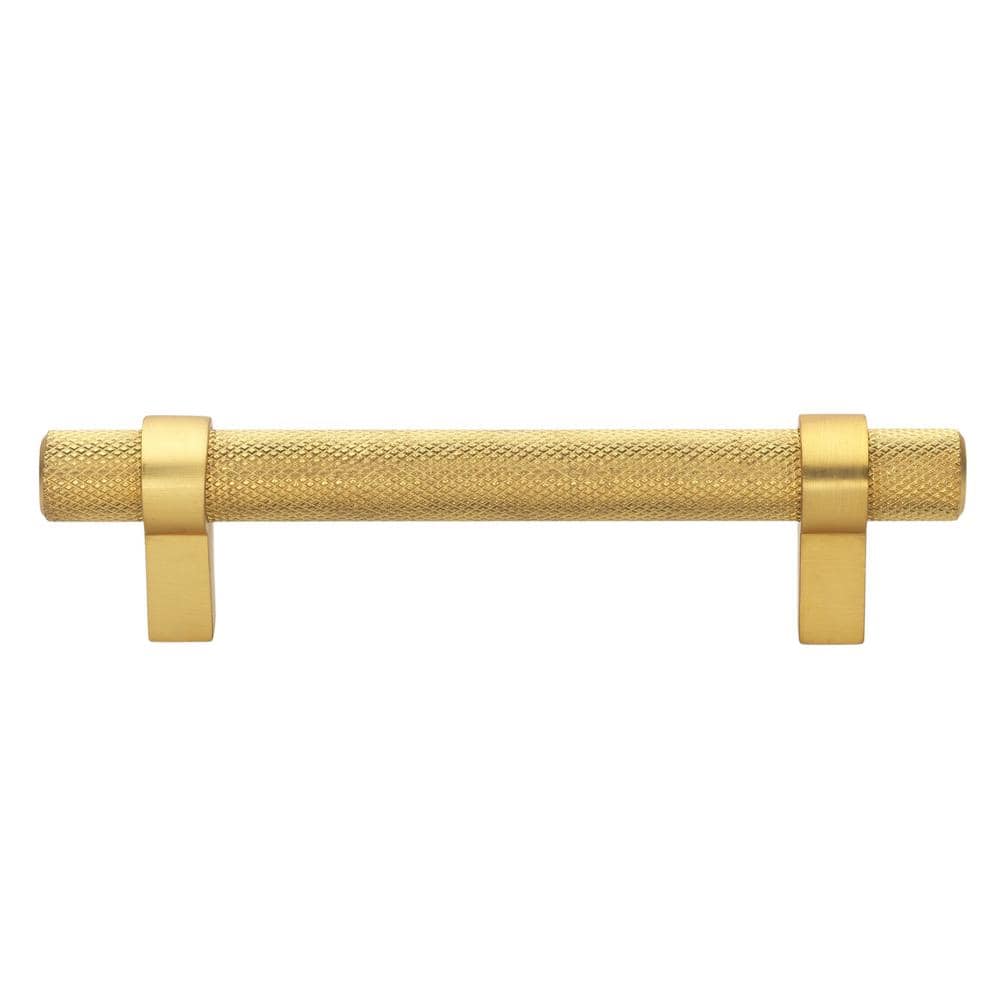3-3/4 in. (96 mm ) Center-to Center Brass Gold Knurled Bar Pull (10-Pack ) price history on PriceWatchPro