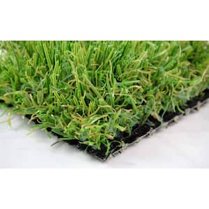 Standard 15 ft. Wide x Cut to Length Green Artificial Grass Carpet