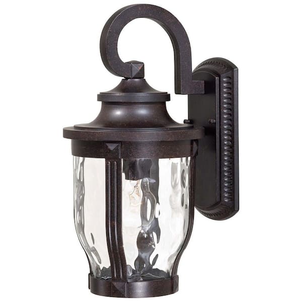 the great outdoors by Minka Lavery Merrimack 1-Light Corona Bronze Outdoor Wall Lantern Sconce
