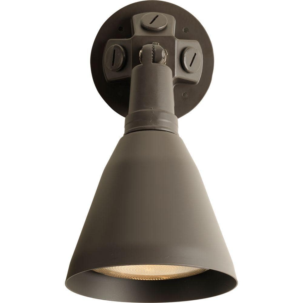 Wall Mount 1-Light 11.3 in. Outdoor Antique Bronze Wall Lantern