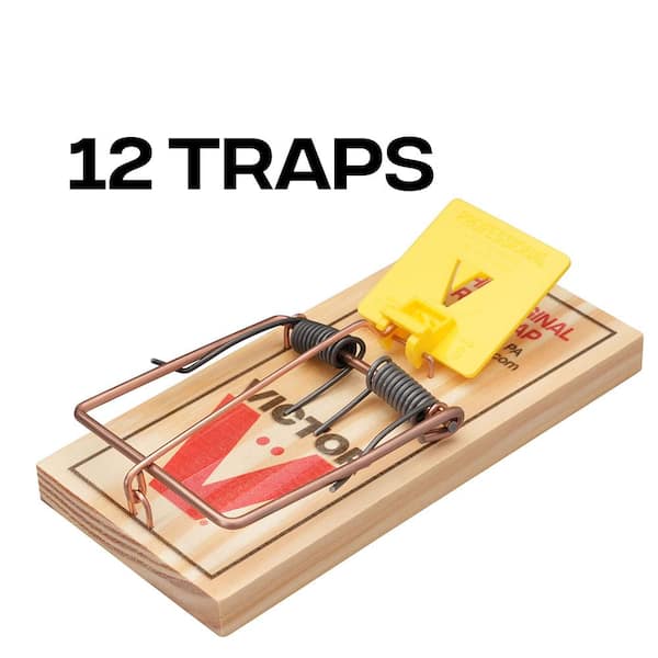 Victor Professional Expanded Trigger Rat Trap (12-Pack)