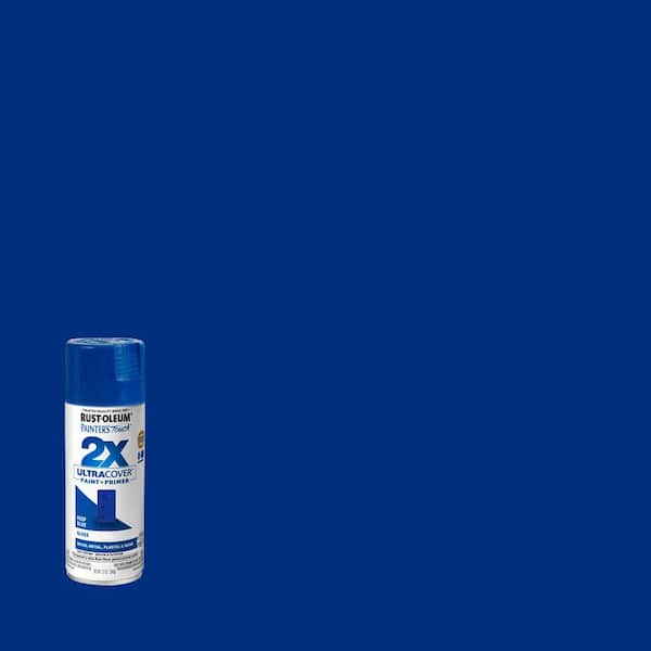 Rust-Oleum Painter's Touch 2X 12 oz. Gloss Deep Blue General Purpose Spray Paint (3-Pack)