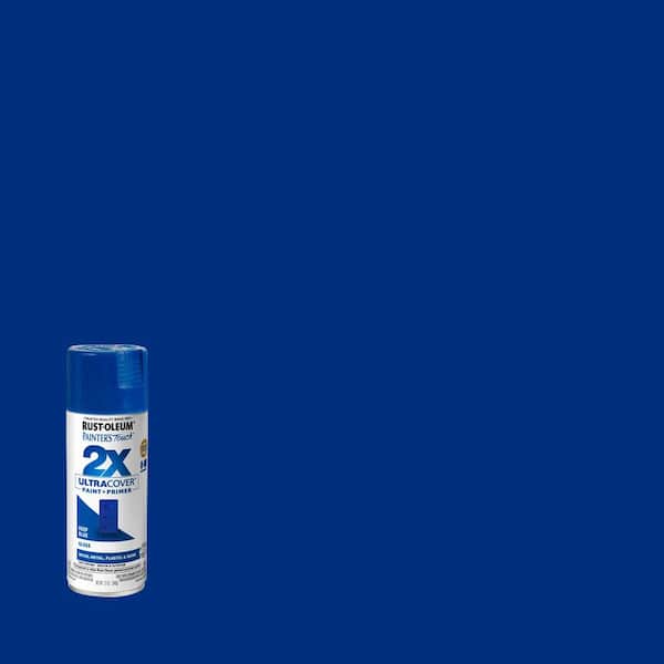 Rust-Oleum Painter's Touch 2X 12 oz. Gloss Deep Blue General Purpose Spray Paint (6-Pack)