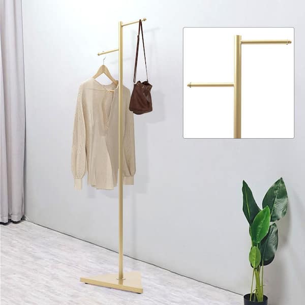 STAVROS SET OF 2pcs Minimal Hanger Clothing Rack Copper Gold Black  Coathanger Triangle Simple Geometric 