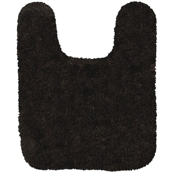 Mohawk Home Acclaim Espresso 20 in. x 24 in. Nylon Machine Washable Bath Mat