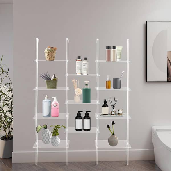 43.5 in. x 59.4 in. Clear Acrylic Rectangle Decorative Stand Photo Frame Decorative Ornament Display Stand