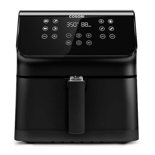 Cosori Pro XL II 5.8 qt. Black Digital Air Fryer with Pizza Pan