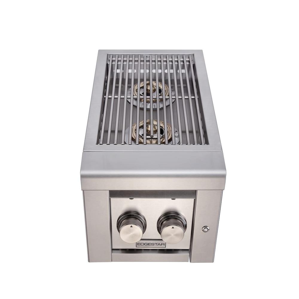 Stainless Steel Dual Control Propane Side Burner