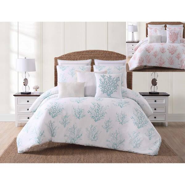No Comforter Included Brandream Coastal Beach Bedding Set 100% Cotton Duvet Cover Set Reversible Zipper Closure 3-Piece King/Cal King No Comforter Included Brandream Coastal Beach Bedding Set 100% Cotton Duvet Cover Set Reversible Zipper Closure 3-Piece King/Cal King