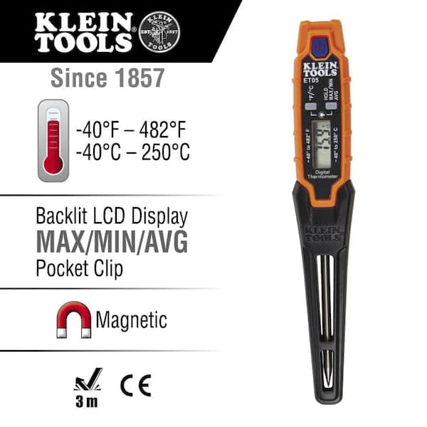 Magnetic Back-lit Digital Thermometer