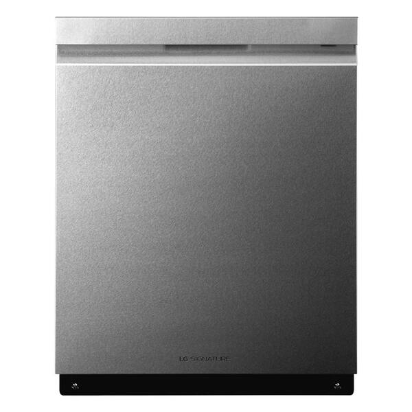 LG 24 in. Stainless Steel Top Control Built-In Tall Tub Smart Dishwasher with QuadWash, ENERGY STAR, 40 dBA