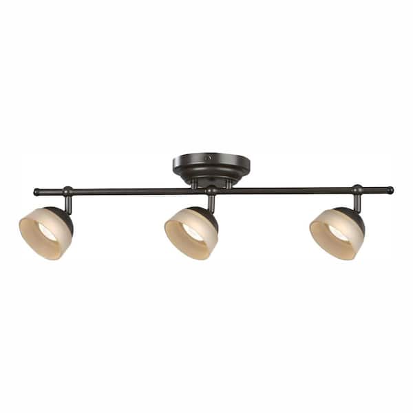 Aspects Madison 3-Light Oil-Rubbed Bronze Dimmable Fixed Track Lighting Kit