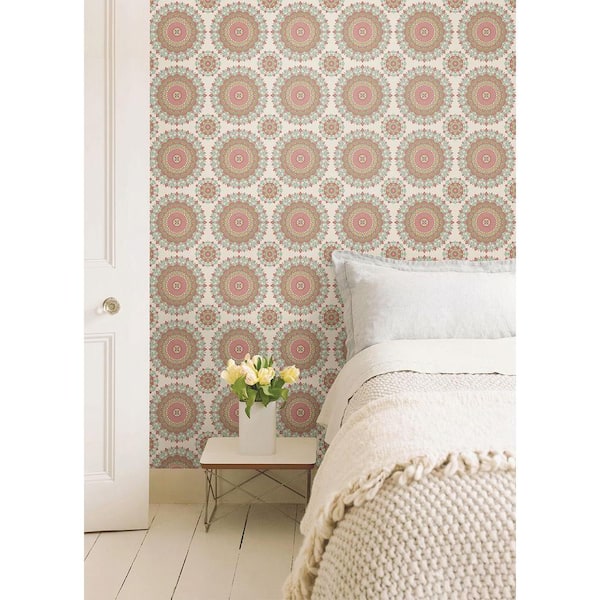 Periwinkle Cosmos Fabric, Wallpaper and Home Decor