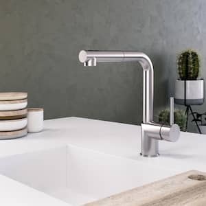 Vitale Single-Handle Pull Out Sprayer Kitchen Faucet with CeraDox Technology in Brushed Nickel
