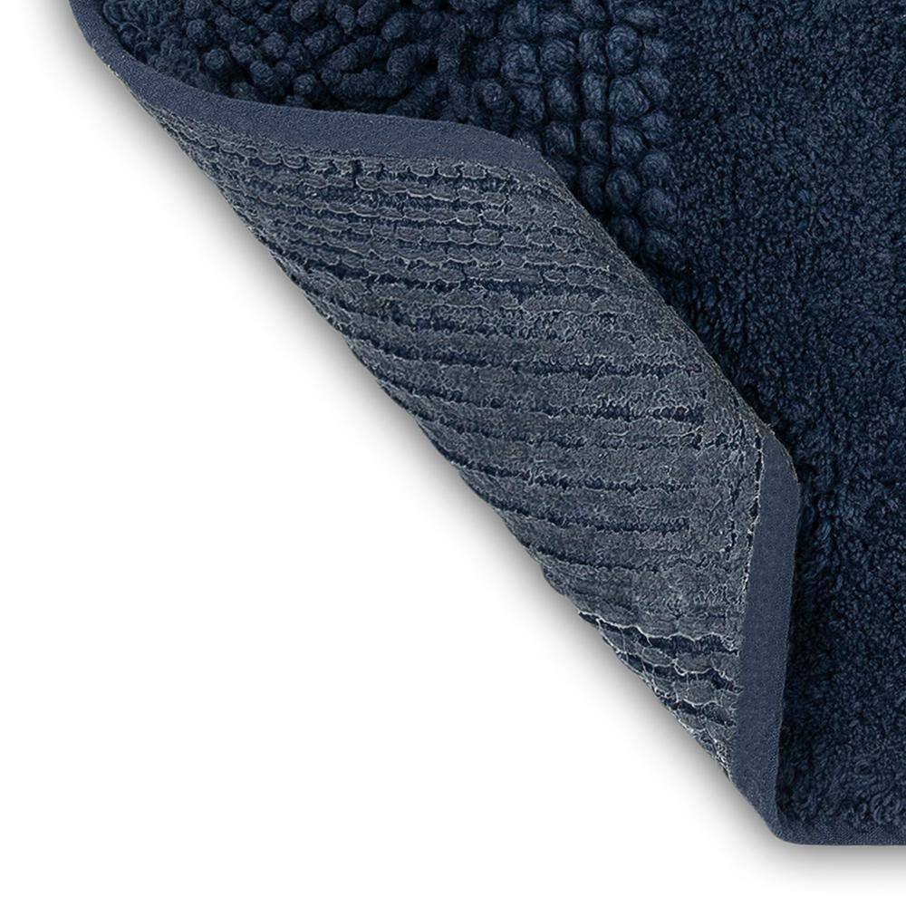 Twilight Cotton Color Block 2' x 5' Bath Rug