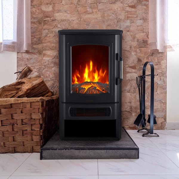 Cambridge 12.6 in. Ventless Freestanding Electric Fireplace in