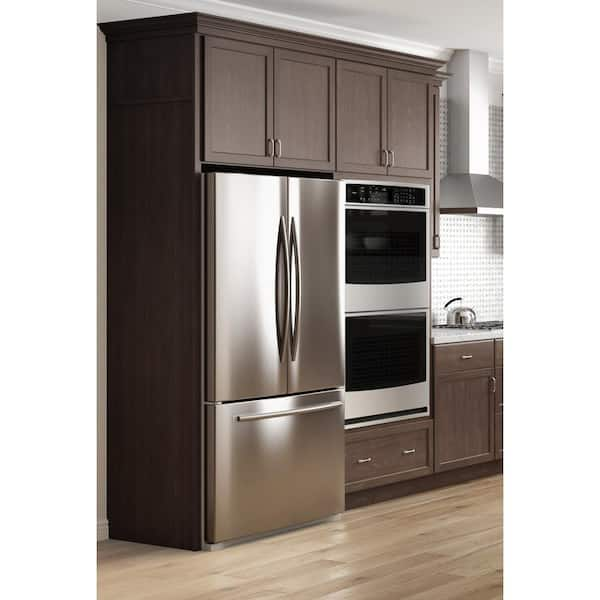 Hampton Bay Shaker 24 in. W x 24 in. D x 34.5 in. H Assembled Base Kitchen  Cabinet in Satin White with Ball-Bearing Drawer Glides KB24-SSW - The Home  Depot