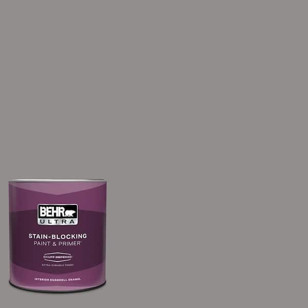 BEHR ULTRA 1 qt. #PPU16-14 Plum Smoke Extra Durable Eggshell Enamel Interior Paint & Primer