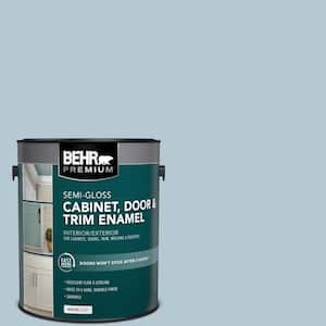 1 gal. #HDC-CT-16A English Hollyhock Semi-Gloss Enamel Interior/Exterior Cabinet, Door & Trim Paint