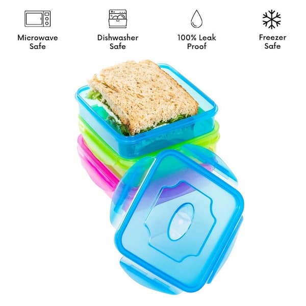 Rubbermaid LunchBlox Entree Kit Food Container Set, 5 Containers with –  ShopBobbys