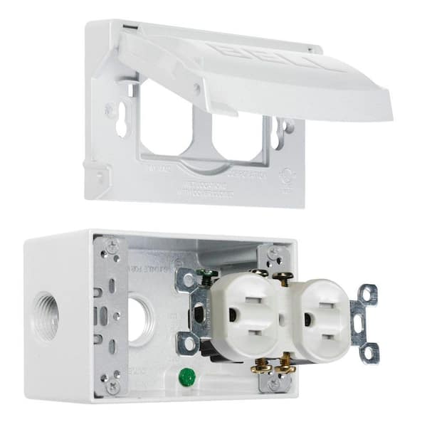 BELL N3R White Duplex Complete Flip Cover Kit 5839-6WRTRB - The