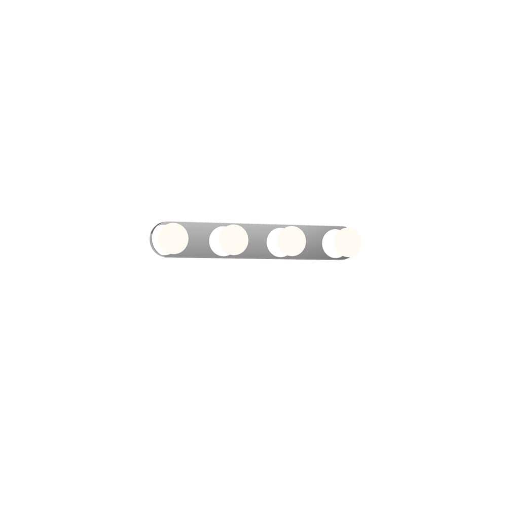 Rezz 16" Chrome Dimmable LED Bath Bar