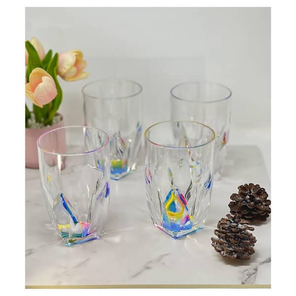 Durable Drinking Glasses [Set of 18] Glassware Set Includes 6-17oz