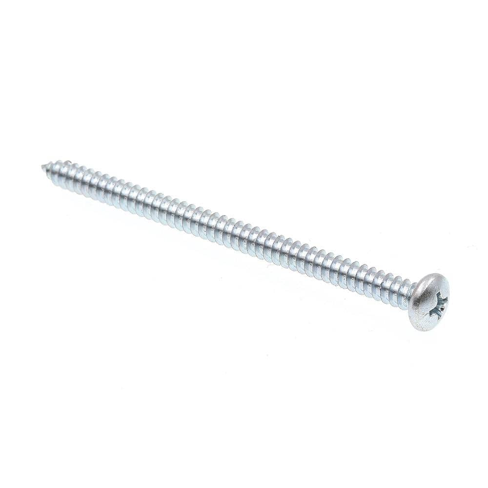 Prime Line 10 X 3 In Zinc Plated Steel Phillips Drive Pan Head Self Tapping Sheet Metal Screws