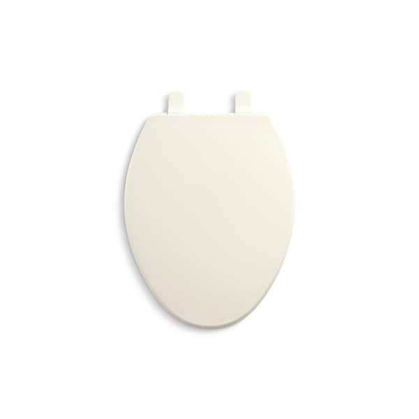 KOHLER Transitions Nightlight Elongated Closed Front Toilet Seat in White  K-2599-0 - The Home Depot