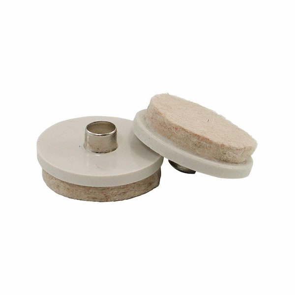 Shepherd 1 In And 2 Nail On Glides With Felt Pads 20 Per Pack 9936hs The Home Depot Nail On Glides With Felt Pads 20, Pads For Furniture Legs Home Depot
