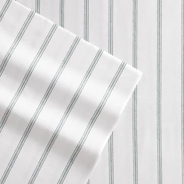 Stone Cottage Trenton Stripe Grey Queen Sheet Set 