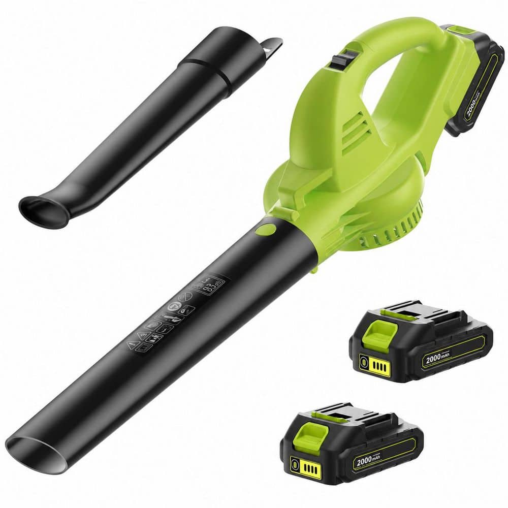 Cordless Leaf Blower with 2 Tubes, High Speed 130MPH 180CFM, Lightweight Electric Handheld Blower for Lawn, Patio price history on PriceWatchPro