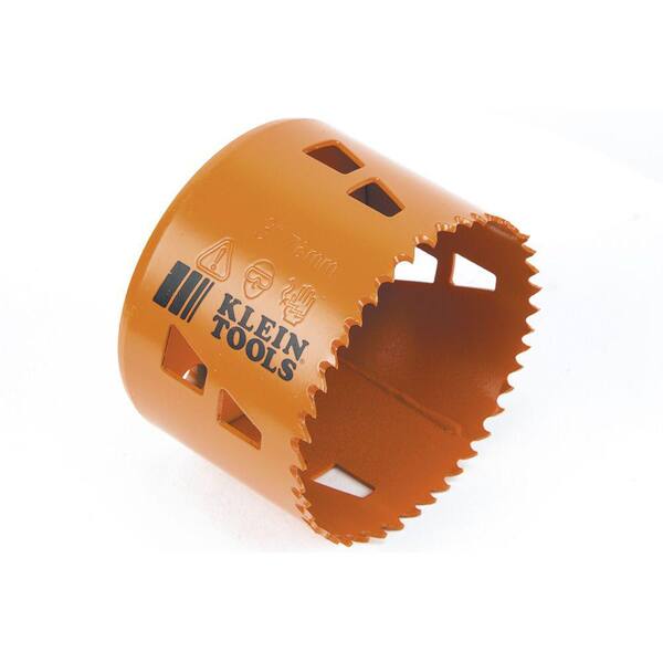 Klein Tools 3 in. Bi-Metal Hole Saw 