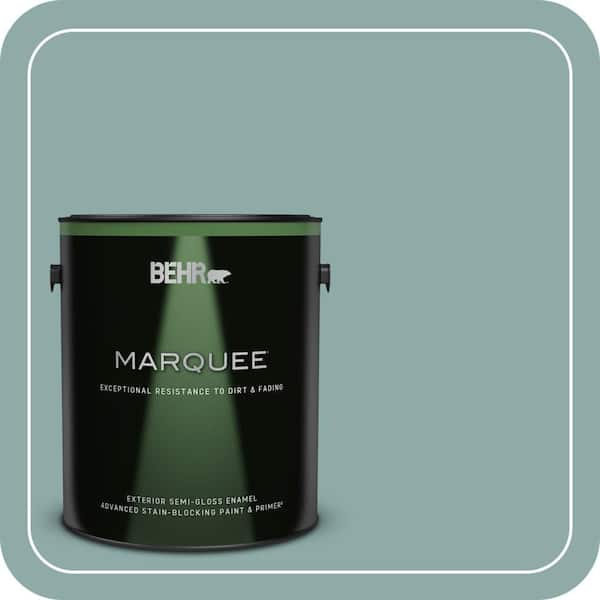 BEHR MARQUEE 1 gal. Home Decorators Collection #HDC-CL-25 Oceanus Semi-Gloss Enamel Exterior Paint & Primer