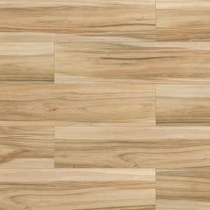 Ansley Cafe Brown 9.5 in. x 38 in. Matte Ceramic Floor and Wall Tile (2.46 sq. ft./Each)