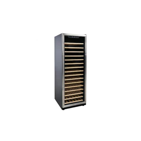 Elite Kitchen Supply 23.5 in. Single Zone 177-Wine Bottles and 260-Cans Beverage & Wine Cooler in Black EWI16 15.9 cu. ft. Wine Refrigerator