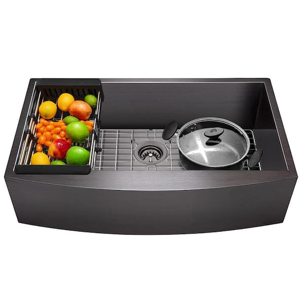 THE CLEAN STORE Stainless Steel Fruit Bowl 300 - The Home Depot