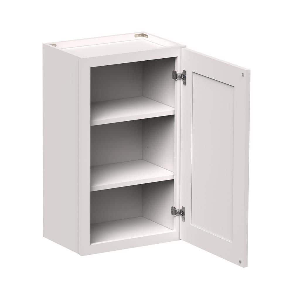 18 in W x 12 in D x 30 in H Ready to Assemble Standrad Kitchen Cabinet with 1-Door 2-Shelf in Glaicer White price history on PriceWatchPro