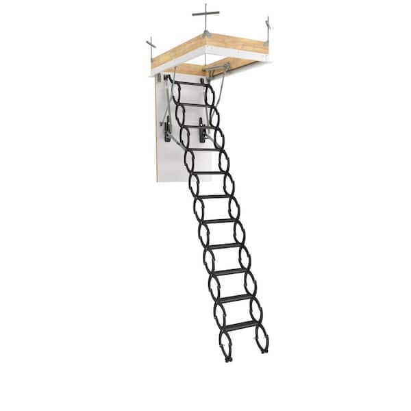 Rainbow F-Series Steel Attic Ladders - 15 Foot Heights | Commercial Rated