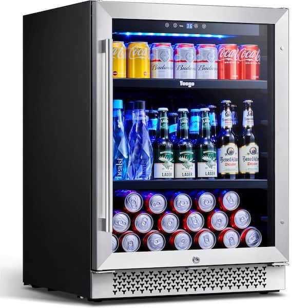 https://images.thdstatic.com/productImages/e7e8d76d-d321-43d3-808e-e09fa05147a2/svn/stainless-steel-yeego-beverage-refrigerators-yeg-bs24-hd-c3_600.jpg