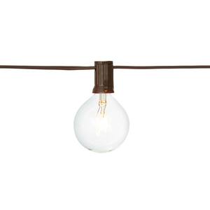 Outdoor/Indoor 12 ft. Plug-In G50 Incandescent Clear Bulbs Cafe String Light (5-Pack)