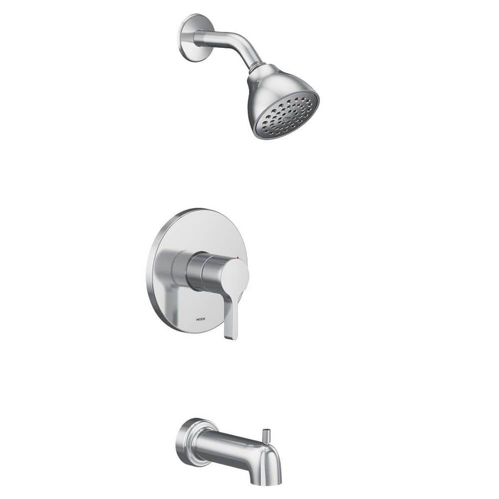 Vichy 1 Handle Wall Mounted Tub & Shower Trim Kit with Spout in Chrome (Valve Not Included) price history on PriceWatchPro