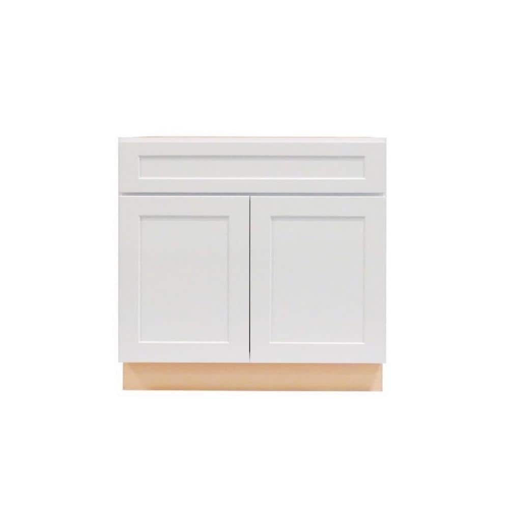 Liberty Series Assembled 36 in. W x 21 in. D x 34.5 in. H Sink Base Bath Va