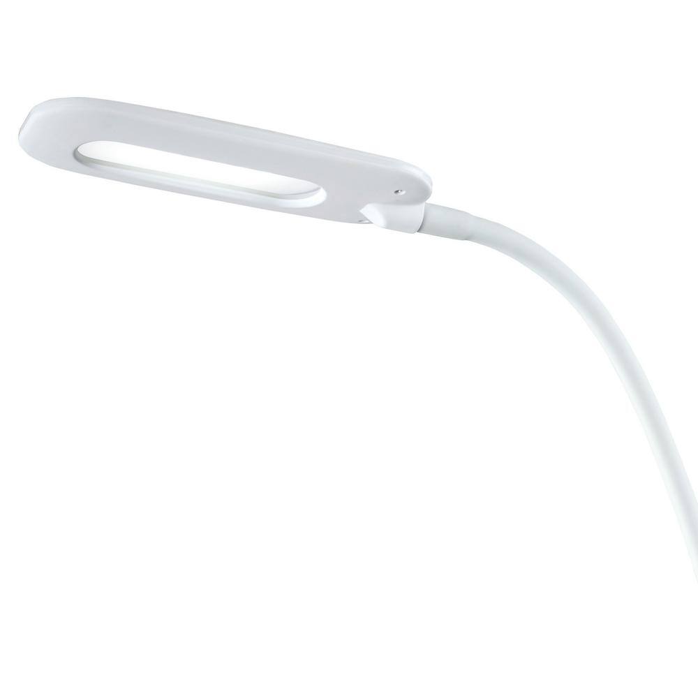 Adjustable Soft Touch White LED Desk Lamp 8"x12"